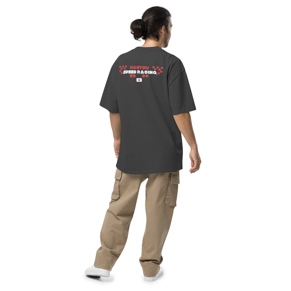 Hantsu Speed Racing Oversized Vintage T-shirt