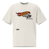 Shit Box Not Wheels Oversized faded t-shirt - Officially Unlicensed 6639251_17570