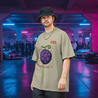 Demon Fruit One Piece Oversized faded t-shirt