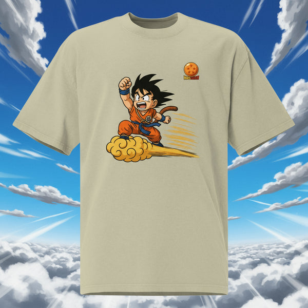 Flying Nimbus Goku Dragon Ball Oversized T-shirt