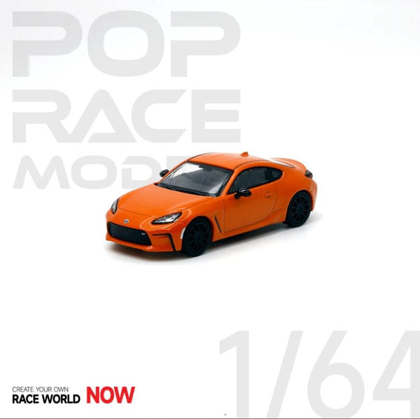 Toyota GR86 10th Anniversary Flame Orange Pop Race 1/64 scale