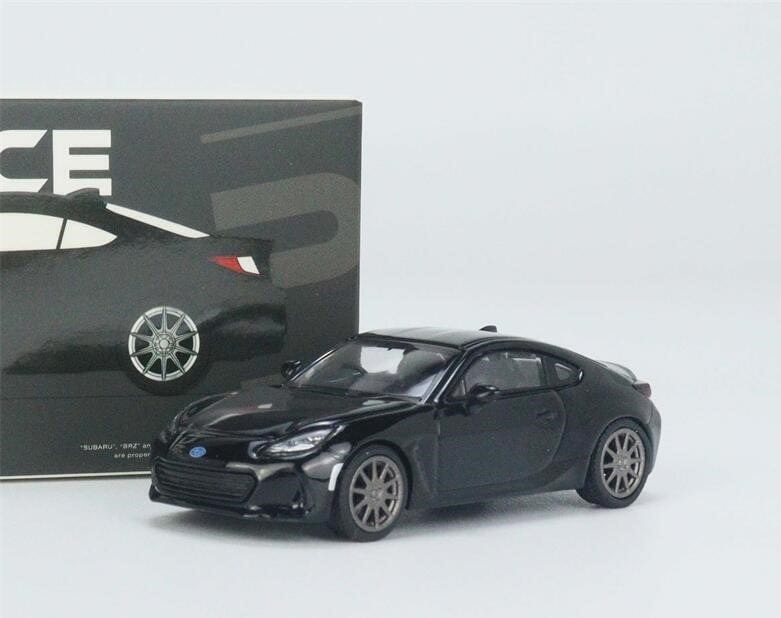 Subaru BRZ Crystal Black Pop Race 1/64 scale hot wheels