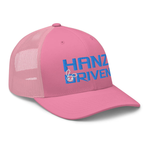 Bad Bunny Trucker Hat Pink bad-ass car girl