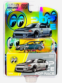 Chase Pandem Civic EG6 Mooneyes Enigma Special Edition Pop Race 1/64