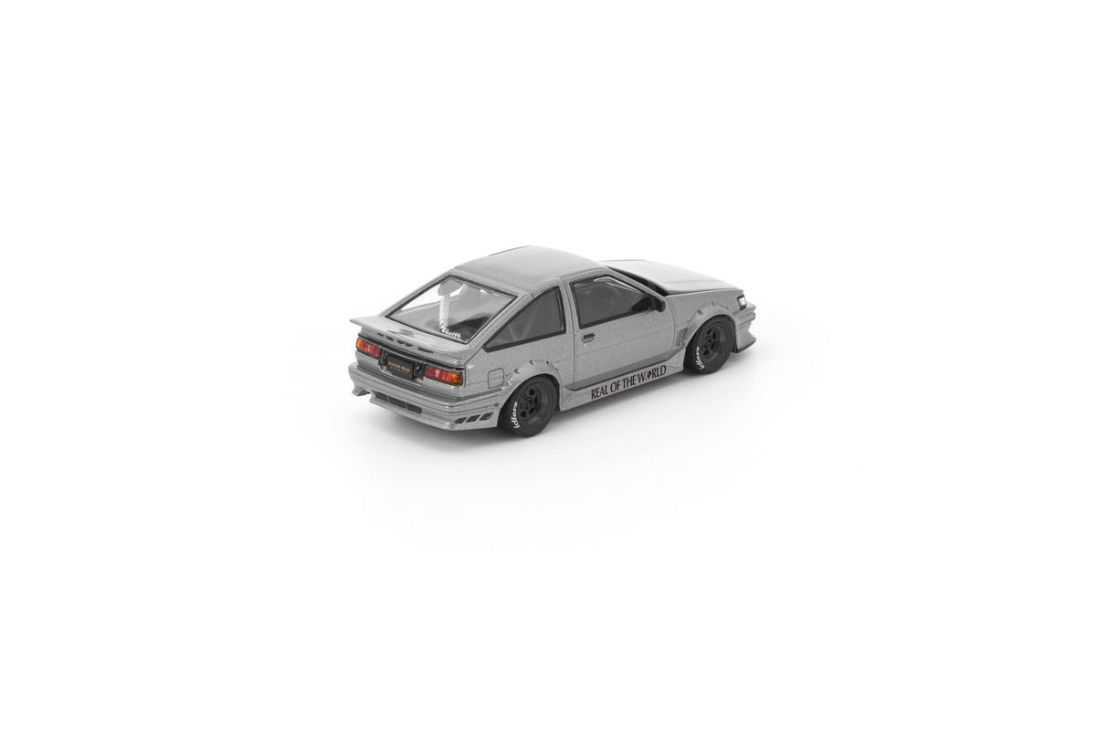 Toyota Corolla AE86 RWB Grey Pop Race