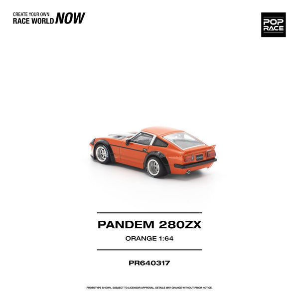 Pandem 280ZX Orange Pop Race 1/64