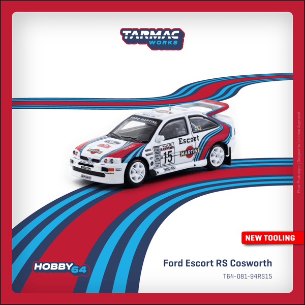Ford Escort RS Cosworth WRC Rallye Sanremo 1994 Malcolm Wilson / Bryan Thomas Tarmac Works Hobby64