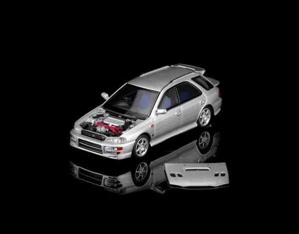 Subaru Impreza Wagon WRX STi Ver VI Arctic Silver Metallic Motorhelix