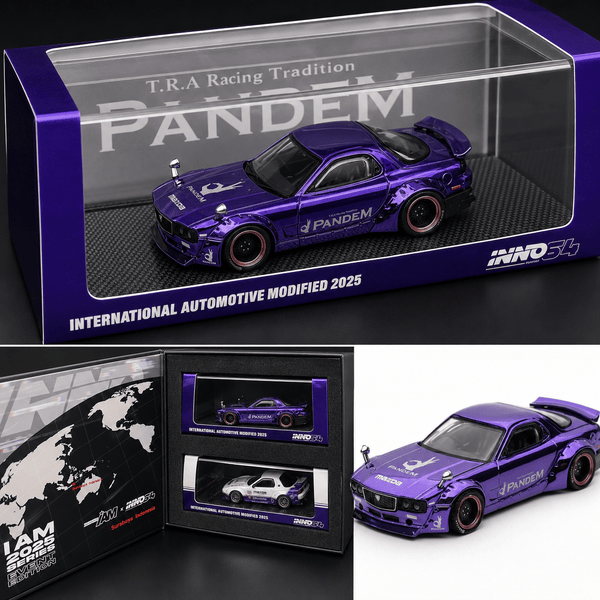 2-Pack Mazda RX-7 FC3S & FD3S IAM Singapore Event Exclusive Inno64 1/64 scale