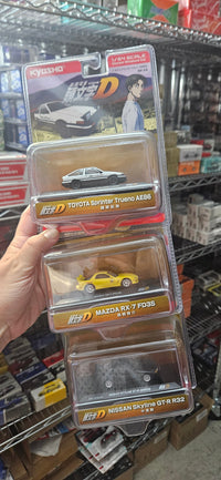 Initial D 3 car Set Kyosho Trueno RX-7 R-32