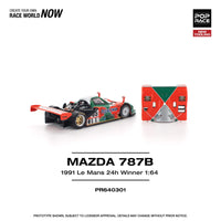 (Pre-order) Mazda 787B 1991 Le Mans 24h Winner 1/64 Pop Race