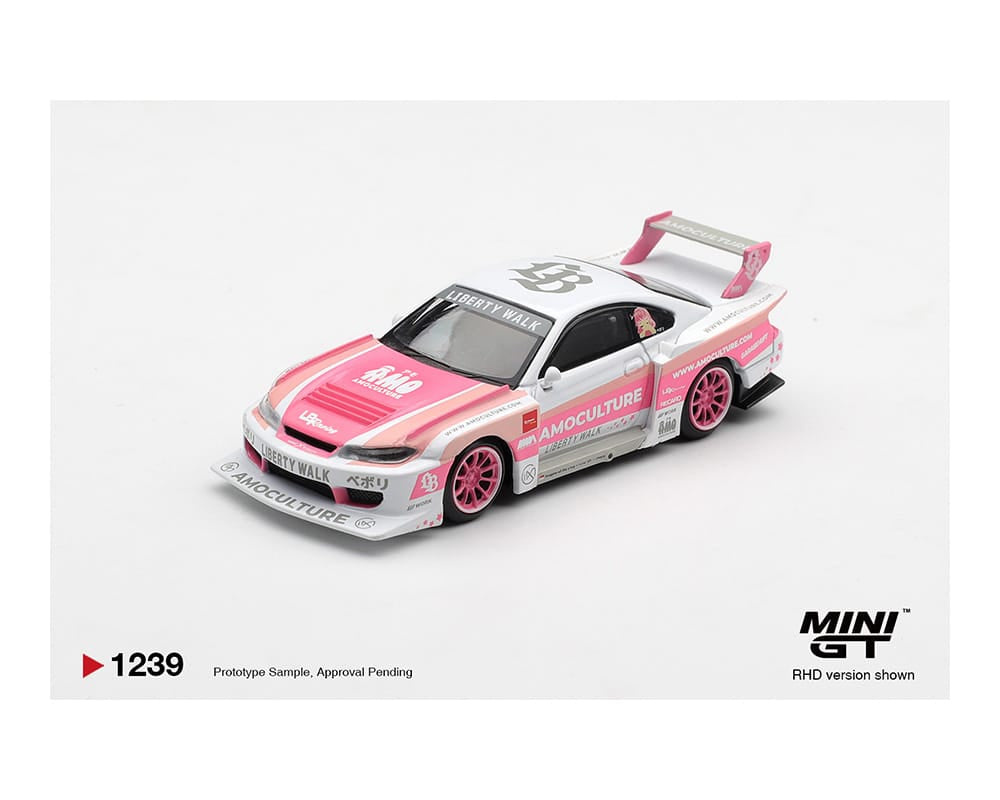 Nissan Silvia S15 LB-Super Silhouette AMOCULTURE Limited Edition Mini GT