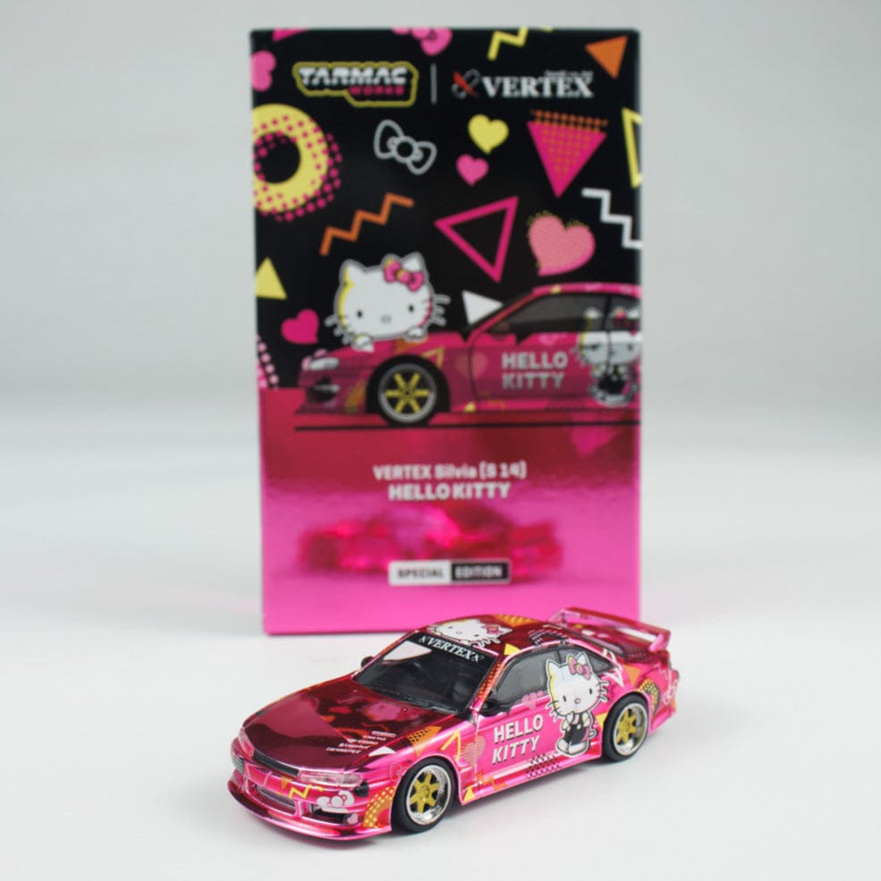 Vertex Silvia Hello Kitty Pink ChromeTarmac Works