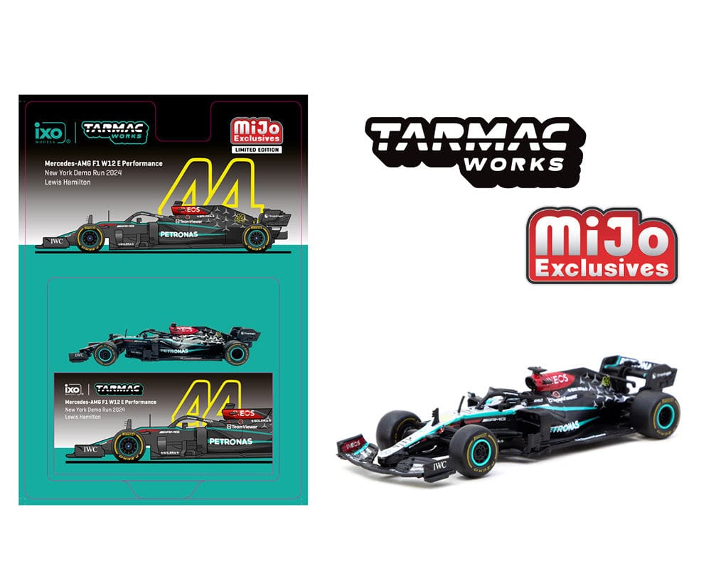 (Pre-order) Mercedes-AMG F1 W12 E Performance New York Demo Run 2024 Lewis Hamilton Tarmac Works 1/64