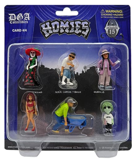 Homies Figures 1.75″ Series 15 Quince 4/4 Assortment 6 Figures 2026 Release