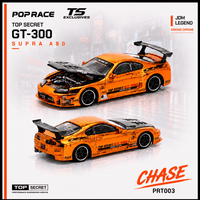 Toyota Supra A80 GT300 Pop Race 1:64 chase