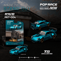 Porsche 911 Teal Chrome Pop Race North America Exclusive