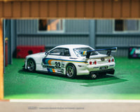(Pre-order) Nissan Skyline GT-R R32 Widebody Jonsibal Designworks & Greddy Special Limited Edition White Tarmac Works 1/64