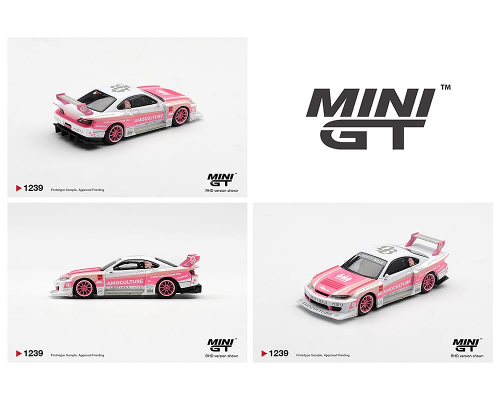 Nissan Silvia S15 LB-Super Silhouette AMOCULTURE Limited Edition Mini GT