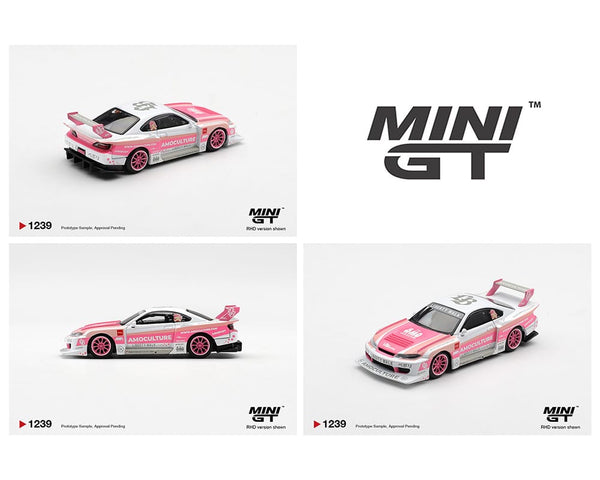 Nissan Silvia S15 LB-Super Silhouette AMOCULTURE Limited Edition Mini GT