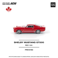 (Pre-order) Ford Shelby Mustang GT500 Red Canada edition 1/64 scale Pop Race