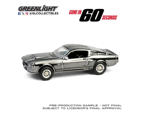 1967 Ford Mustang Eleanor Gone in 60 Second Chrome Edition Hollywood Greenlight