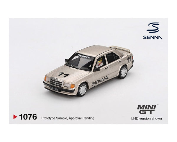 Mercedes-Benz 190 E 2.3-16 #11 Ayrton Senna 1984 Nürburgring Race of Champions w/ Figure