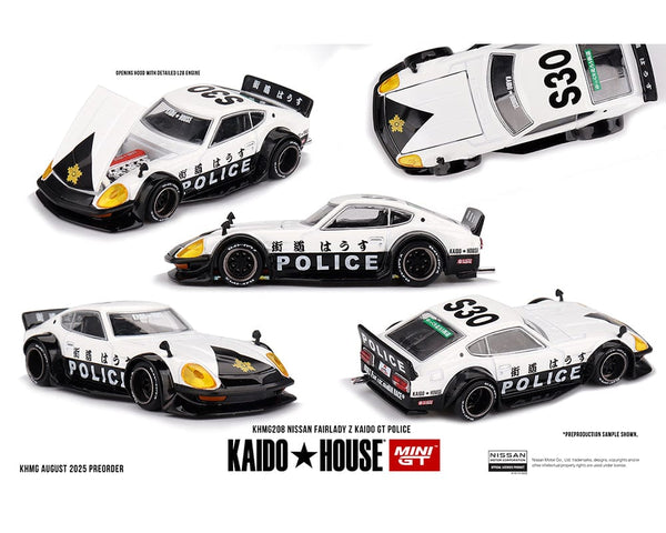 Nissan Fairlady Z Kaido GT Police Kaido House 1:64