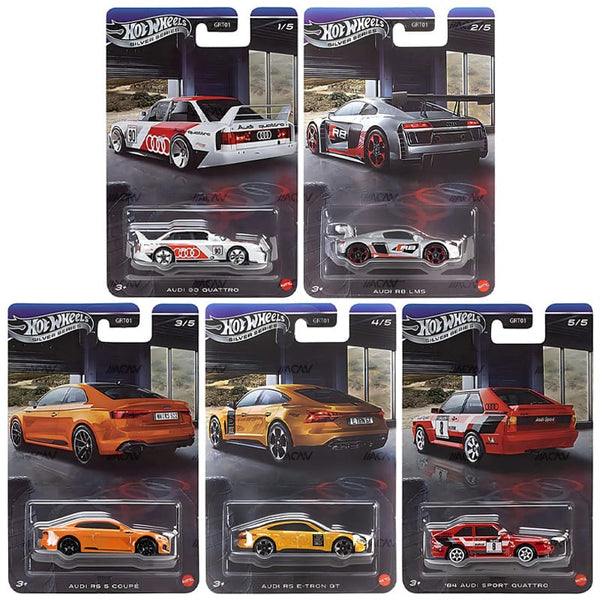 HW Assist Mix 2 of 2026 Audi Hot Wheels 1/64 scale 10x car case