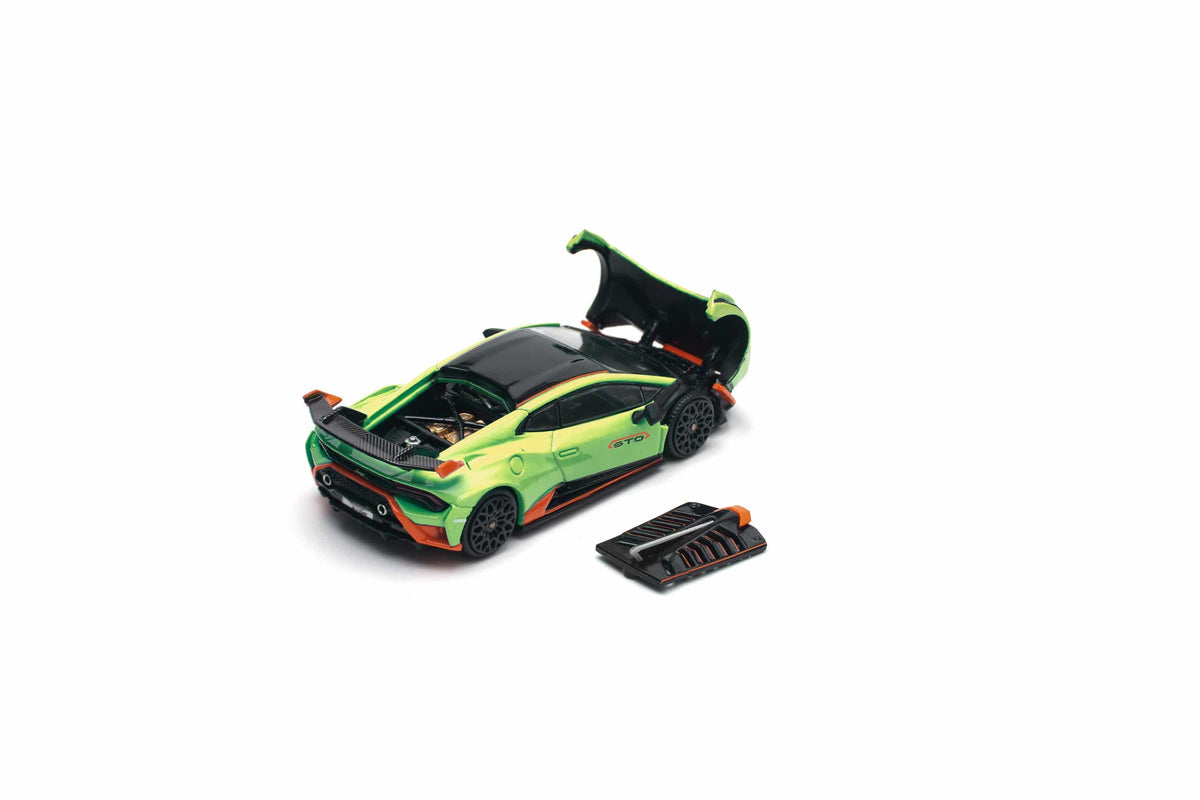 Lamborghini Huracan STO Verde Citrea Aracio DAC Pop Race 1/64