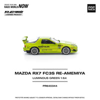 (Pre-order) Mazda RX-7 FC3S Re-Amemiya Luminous Green 1/64 Pop Race