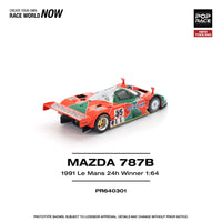 (Pre-order) Mazda 787B 1991 Le Mans 24h Winner 1/64 Pop Race