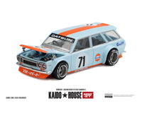 Datsun KAIDO 510 Wagon Gulf V1 Kaido House Mini GT 1:64