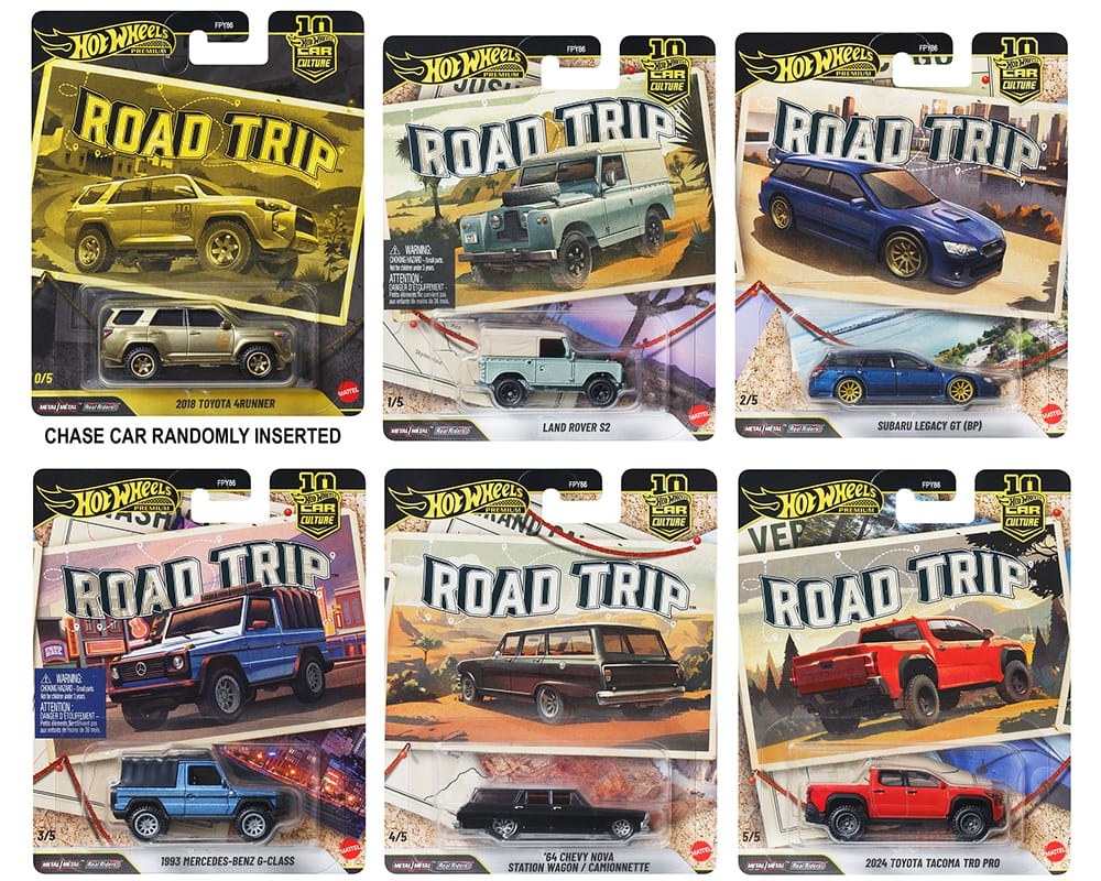 Road Trip Hot Wheels Car Culture 10th Anniversary 2026