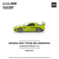 (Pre-order) Mazda RX-7 FC3S Re-Amemiya Luminous Green 1/64 Pop Race