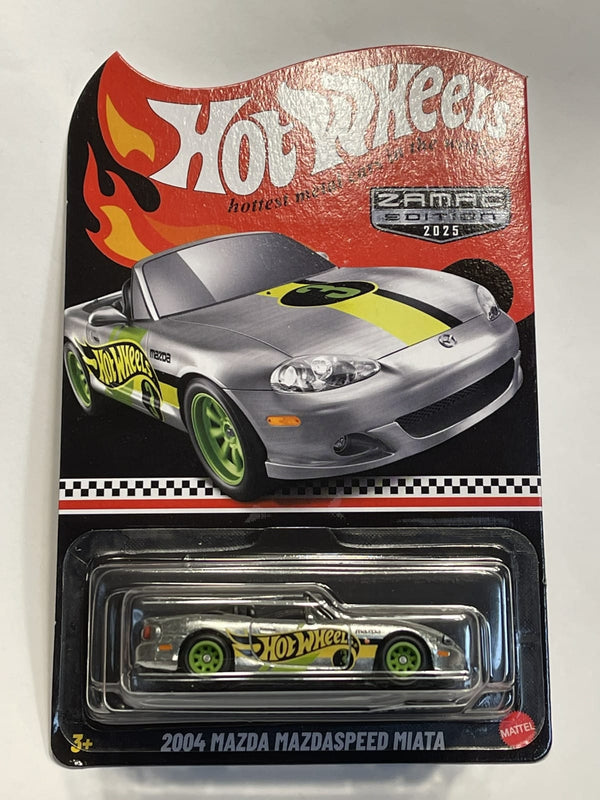 2025 Hot Wheels Zamac 2004 Mazda Mazdaspeed Miata