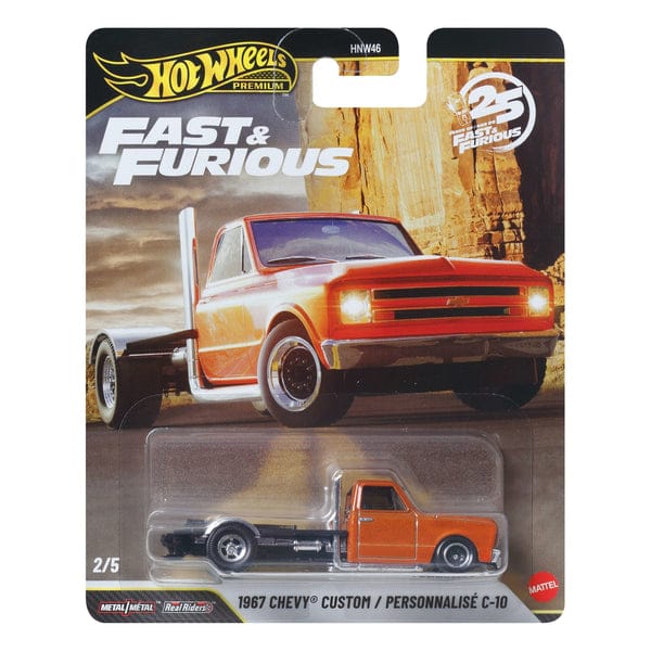 1967 Chevy  Customm Personnalise C-10 Fast & Furious Hot Wheels 1:64