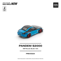Pandem Honda S2000 Metallic Blue PopRace 1/64