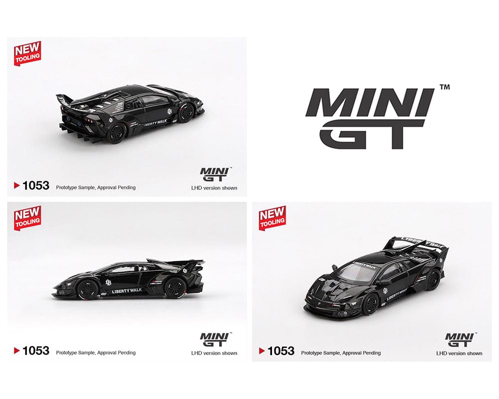 Lamborghini LB-Silhouette WORKS MURCIELAGO GT- Evo Black | Mini GT