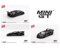 (Pre-order) Lamborghini LB-Silhouette WORKS MURCIELAGO GT- Evo Black Mini GT 1/64 scale