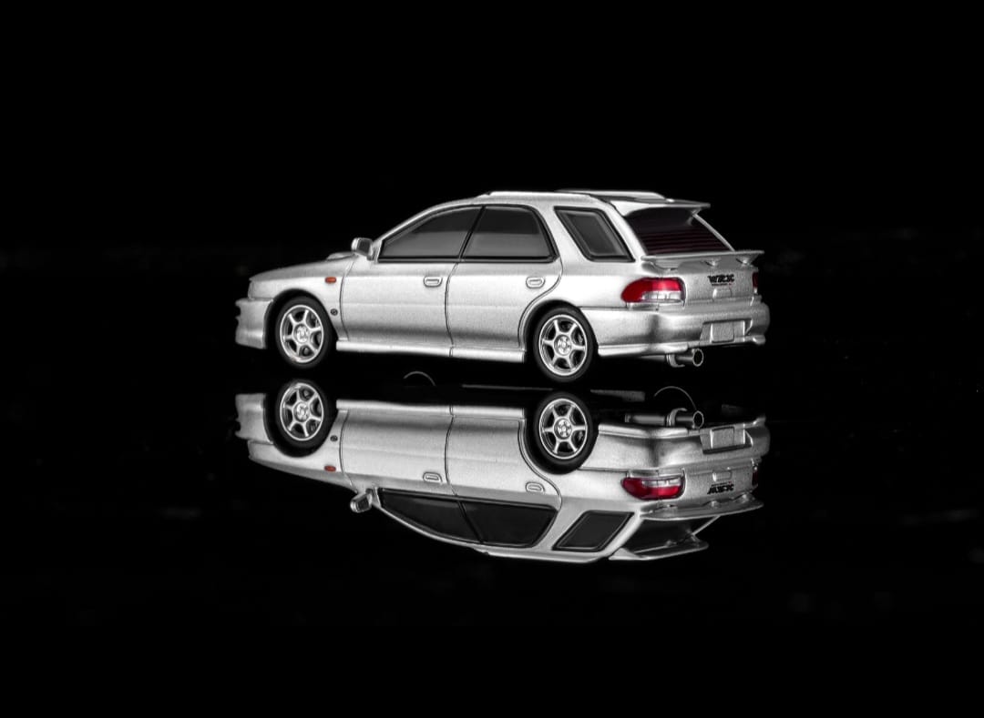 Subaru Impreza Wagon WRX STi Ver VI Arctic Silver Metallic Motorhelix