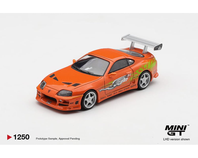 Fast & Furious Toyota Supra BOMEX The Fast and the Furious Brian O’Conner Limited Edition Mini GT 1:64