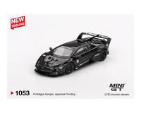 (Pre-order) Lamborghini LB-Silhouette WORKS MURCIELAGO GT- Evo Black Mini GT 1/64 scale