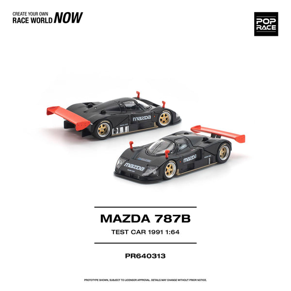 (Pre-order) Mazda 787B 1991 Test Car 1/64 Pop Race