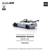 (Pre-order) Honda S2000 Pandem White Pop Race 1/64 scale