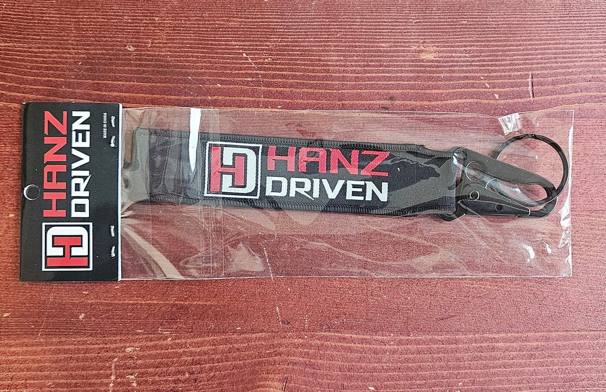 Hanz Driven Race Tag Keychain – Driven. Ever driving