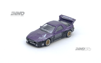 Mazda RX7 FC3S Pandem Rocket Bunny Purple Inno64 1/64 scale