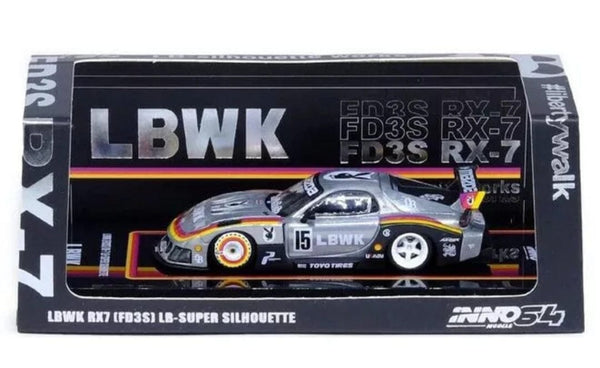 Chase Mazda RX-7 LBWK FD3S Liberty Walk Beijing Hobby Expo Special Edition Inno64 1/64 scale