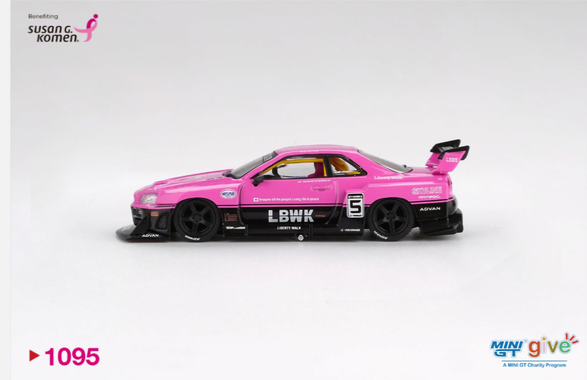Nissan LB-ER34 Super Silhouette Skyline Mini GT Give