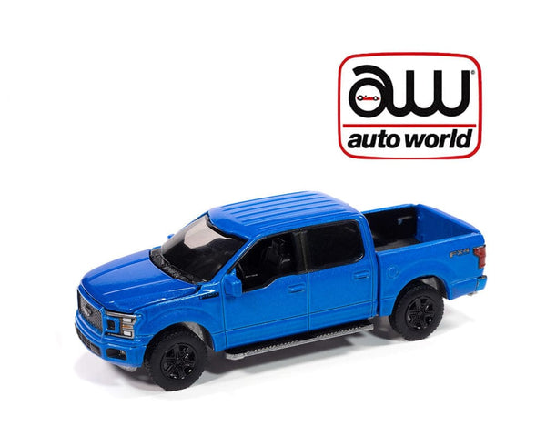 2020 Ford F-150 Version B – Velocity Blue Auto World 1/64 scal